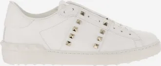 Valentino Garavani White Rockstud Untitled Sneakers