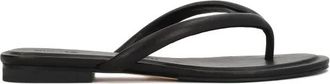 Kazar Leren slippers - Dames - Slippers - Zwart - 37 EU - Leer - Schoenen