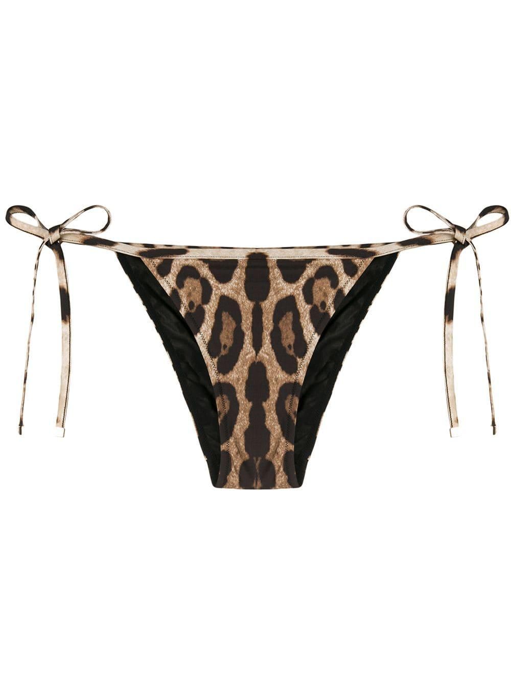ビキニ Dolce & Gabbana Slip Mare Con Laccetti Slip con laccetti da mare in Nero da Donna | Dolce&Gabbana®