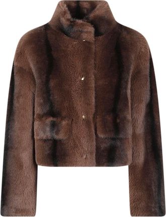 Ermanno Scervino Dames, Jassen, Bruin, Maat: S