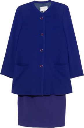 Versace Tailleur in lana anni 90 - Viola