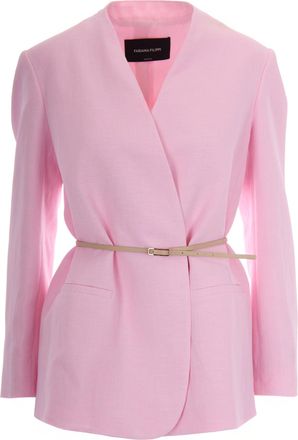 Fabiana Filippi Oversized Petal Pink Jacket
