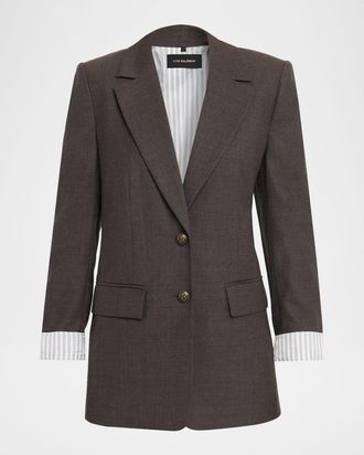 Kobi Halperin Forrest Single-Breasted Chain Jacket