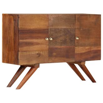vidaXL Vidaxl - Aparador De Madera Maciza Reciclada Marr&oacute;n 110x30x75 Cm