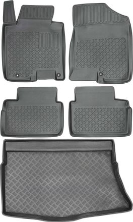 OEM Juego De Alfombrillas Para Coche Y Maletero Para Kia Ceed Ii Hatchback (2012-2017)