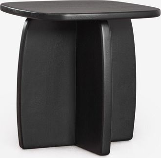 Sklum Mesa Auxiliar 45x45 Cm En Madera De Mango Agathe Sklum