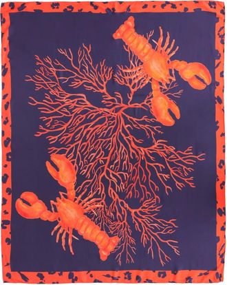 Brigitte Pareo con stampa - Blu