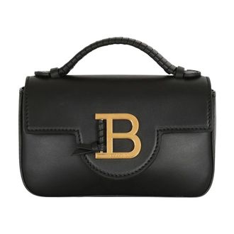 Balmain B-Buzz Mini Borsa in Pelle - - Bags - Donna - Nero - ONE SIZE