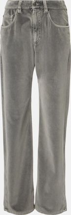 Brunello Cucinelli Velvet straight pants