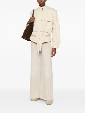 Isabel Marant Blandina Jacket In Ecru