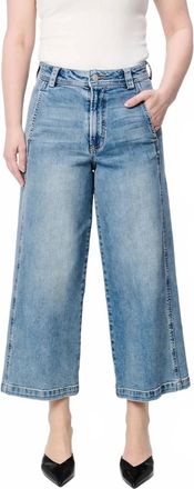 Dear John Denim Audrey Wide Leg Jeans In Surfwind
