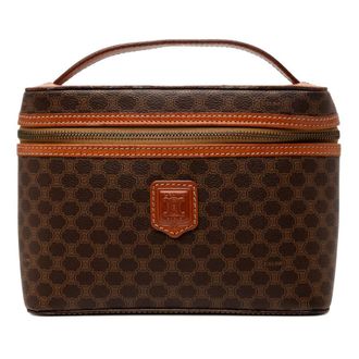 Celine Pre-owned Celine Macadam Coated Canvas Vanity Bag Ladies N5DREHI7X32AE56H