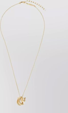 Ferragamo link chain pendant necklace