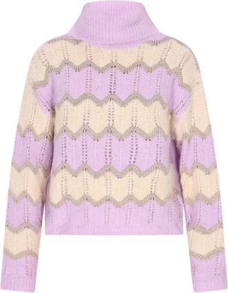 Izia Jumper Dames Lavendel veelkleurig