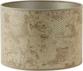 Light & Living Paralume - Novita - marrone - tessile - ø 40cm - - Light&living