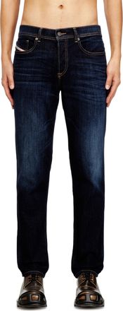 Diesel Regular Jeans Regular Waist 2023 D-Finitive, Dark blue, Button fly