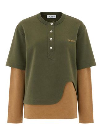 The Attico green sweatshirt