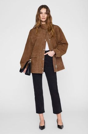 Anine Bing Roux Jacket in Tobacco at Nordstrom, Size Large