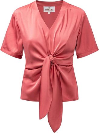 Karmamia Overhemden, Dames, Roze, XS, Polyester, Blair Blouse