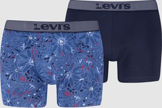 Levi's Hatch Flower Boxer Brief 2 pack - Mens - XL - Blue