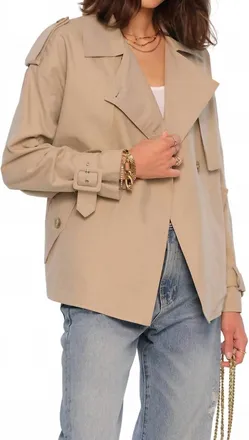 Heartloom Lisette Jacket In Khaki