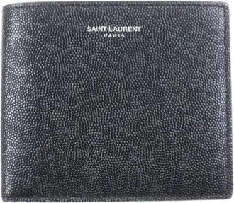 Saint Laurent Pre-owned Wallets, male, Black, Size: ONE SIZE Pre-owned Paris Bifold Wallet