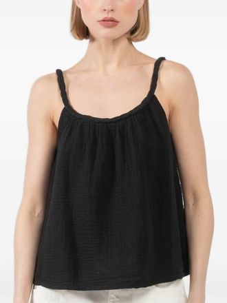 Xirena twisted-strap top - Zwart