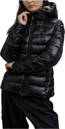 Blauer Parka - Dames - Winterjassen - Zwart - L - Nylon - Jassen