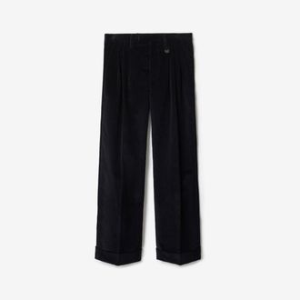 Burberry Corduroy Trousers, Size: 38