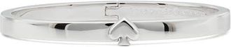 Kate Spade New York everyday spade slim bangle bracelet in Silver at Nordstrom