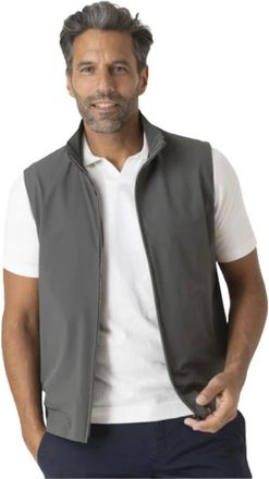 Roberto Ricci Design Khaki Mouwloos Met Rits Waterdicht Vest - Heren - Bodywarmers - Grijs - XL - Jassen