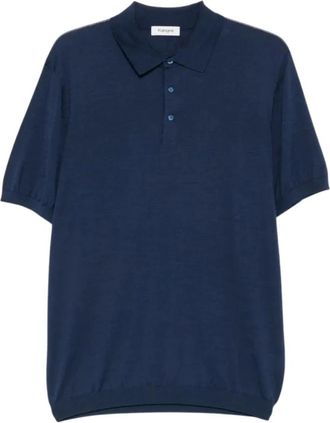 KANGRA Polo M-Manica Rasata Calata - Heren - Polos - Blauw - XL - Tops