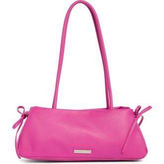 Madden Girl Faux Leather Shoulder Bag in Fuchsia at Nordstrom Rack