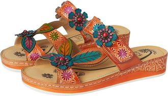 L'Artiste by Spring Step Pillow-Soft Womens Shoes Peach : EU 42 (US Womens 10.5-11) M, Leather