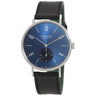 NOMOS Glash&uuml;tte Tangente Neomatik Automatic Blue Dial Mens Watch 146