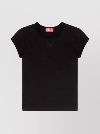 Diesel cotton slim-fit logo-embroidered t-shirt