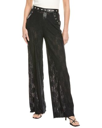 WeWoreWhat Weworewhat Lace Wide Leg Pant