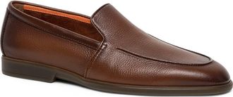 Santoni Malibu Slip-On Shoe in Light Brown-C79 at Nordstrom, Size 11.5