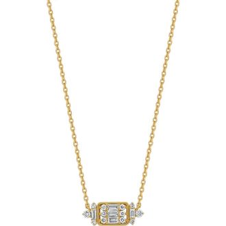 Bony Levy Mika Diamond Pendant Necklace in 18Ky Gold at Nordstrom Rack