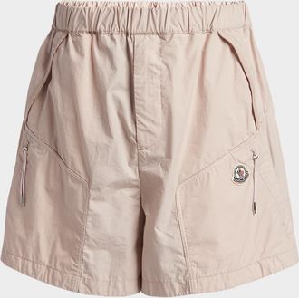 Moncler Men & apos;s Poplin Cargo Shorts