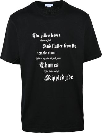Alexander McQueen T-Shirts - Heren - T-shirts - Zwart - L - Katoen - Tops