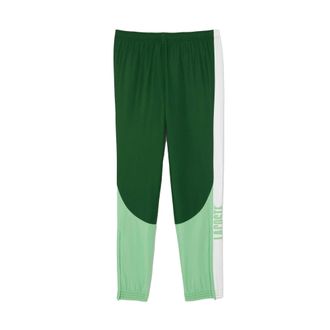 Lacoste Heren Colour Block Tennis Joggingbroek (Groen)