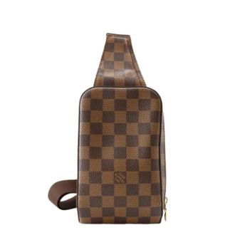 Louis Vuitton Pre-owned Cross Body Bags, female, Brown, Size: ONE SIZE Pre-owned Vintage Damier Ebene Cross Body Bag