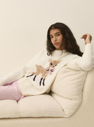 Twik Womens Ultra-cute lounge sweater