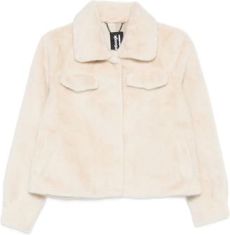 Bomboogie faux-fur jacket - women - Artificial Fur - 2 - Neutrals