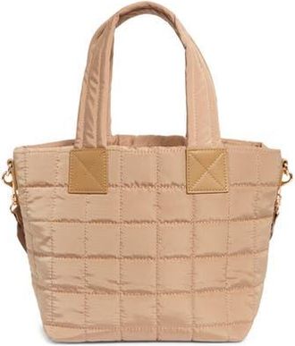Urban Expression Quilted Nylon Tote Bag in Natural at Nordstrom Rack