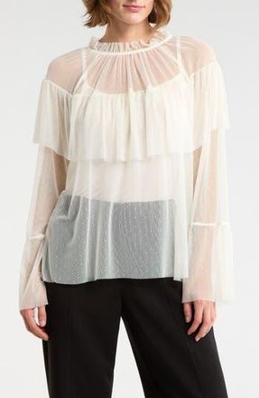 Sanctuary The Etherial Top in Chalk White at Nordstrom Rack, Size Xx-Small