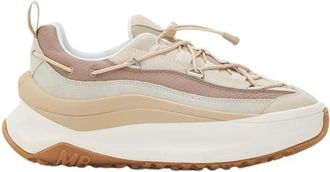 Moon Boot Moon 247 Xlace - Dames - Sneakers - Beige - 40 EU - Leer - Schoenen