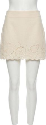 Z Supply Daya Embroidered Skirt In Cream