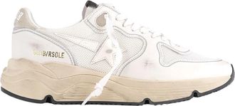 Golden Goose Running Sole Sneakers - Dames - Sneakers - Wit - 40 EU - Katoen - Schoenen